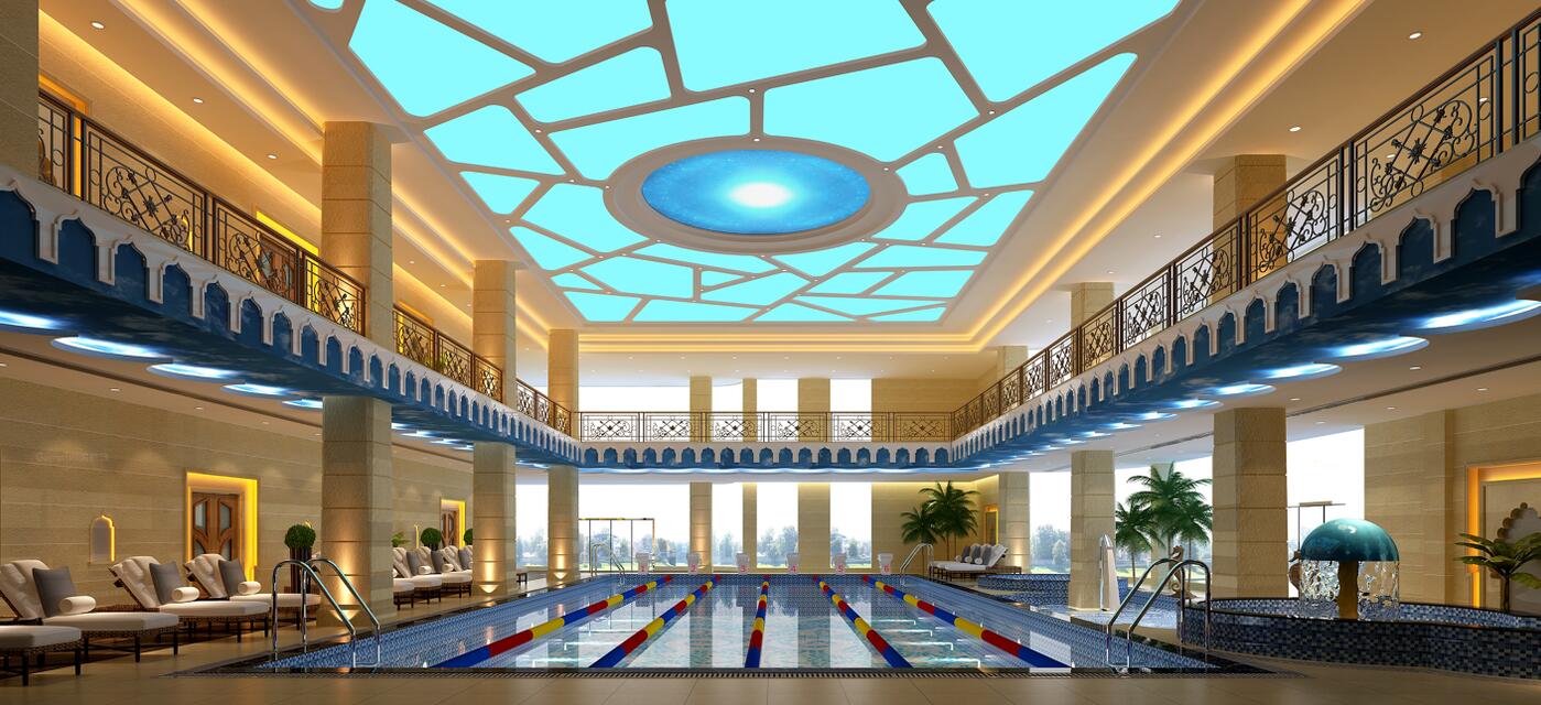 江西贛州上猶印象客家歡樂水世界---室內恒溫游泳池